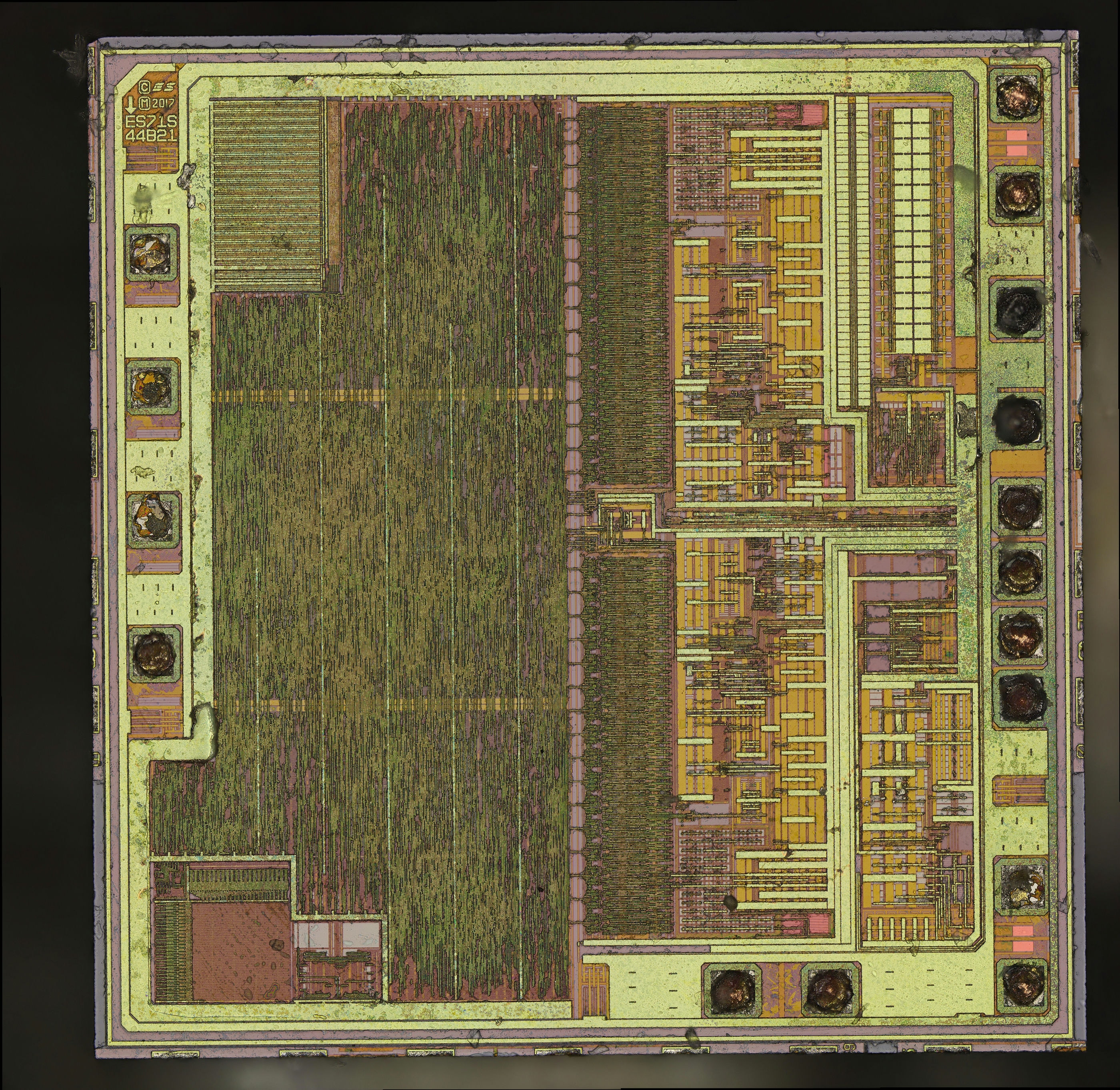 全尺寸芯片拼接