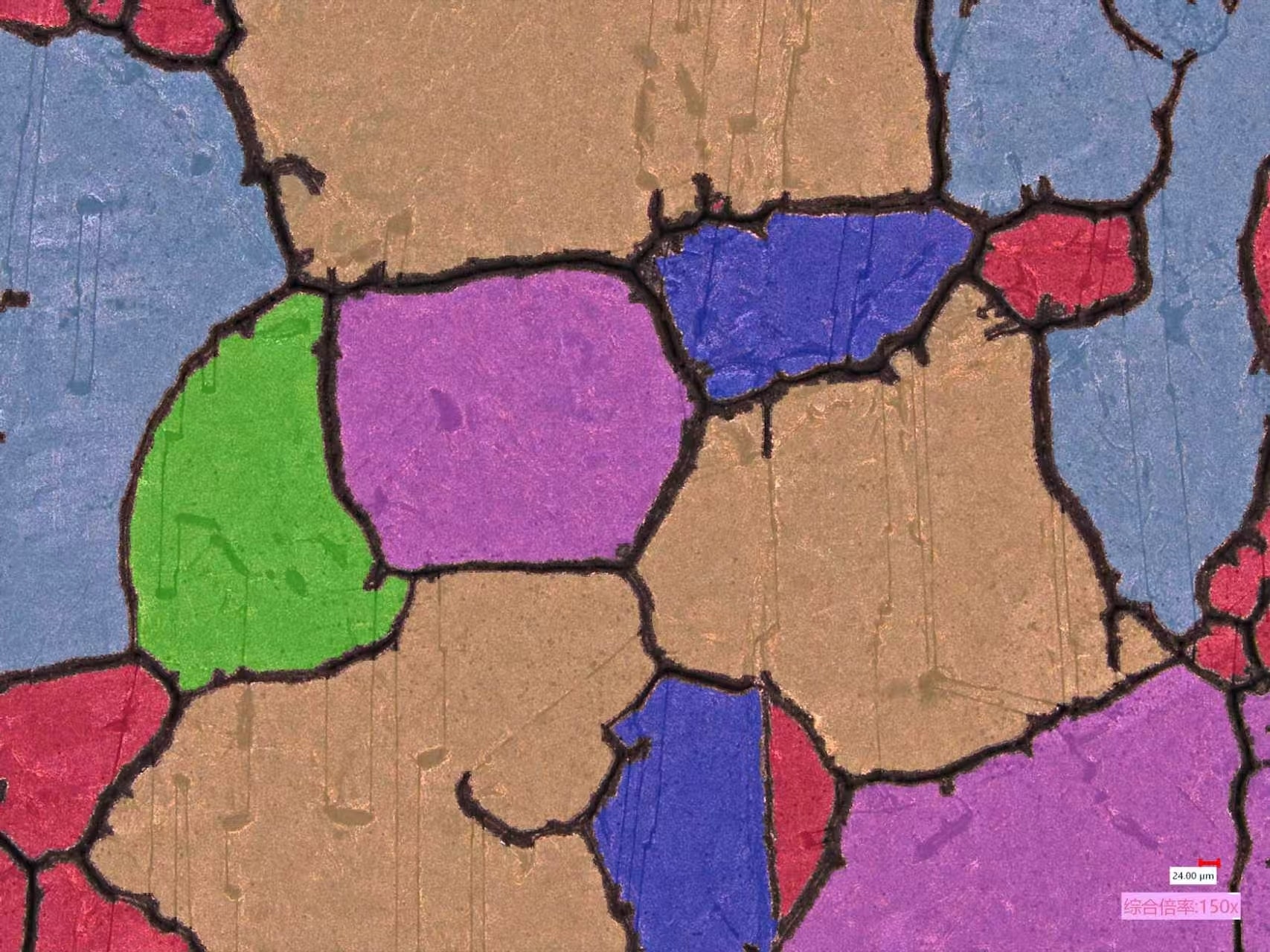 金相结晶粒度分析